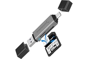 SABRENT SuperSpeed 2-Slot USB 3.0 Flash Memory Card Reader for Windows, Mac, Linux, and Certain Android Systems - Supports SD