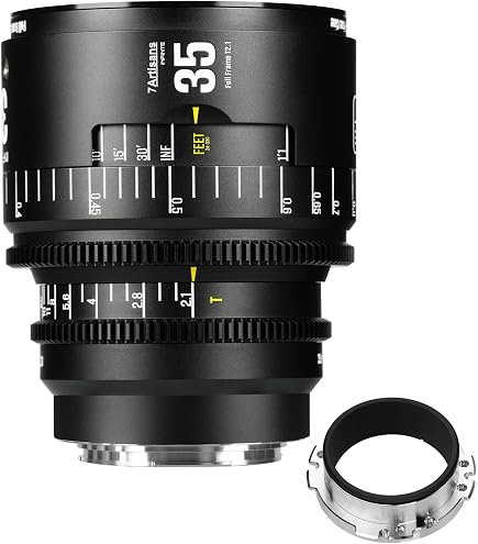 Amazon.com : 7artisans Floral 37mm T2.9 Full Frame Art Cine Lens