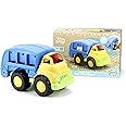 Green Toys Disney Baby Exclusive Mickey Mouse Recycling Truck, Blue - Pretend Play, Motor Skills, Kids Toy Vehicle. No BPA, phthalates, PVC. Dishwasher Safe, Recycled Plastic, Made in USA.