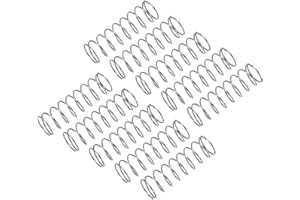 uxcell 10Pcs Compression Spring, 304 Stainless Steel 9mm OD 0.6mm Wire 30mm Length Mechanical Spring for Shop Home Repair Pro