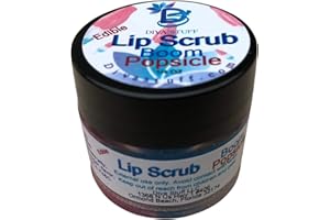 Diva Stuff Ultra Hydrating Lip Scrub for Soft Lips, Gentle Exfoliation, Moisturizer & Conditioner, Boom Popsicle – ¼ oz (Made in the USA)