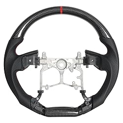 Real Carbon Fiber Steering Wheel for Toyota Prado