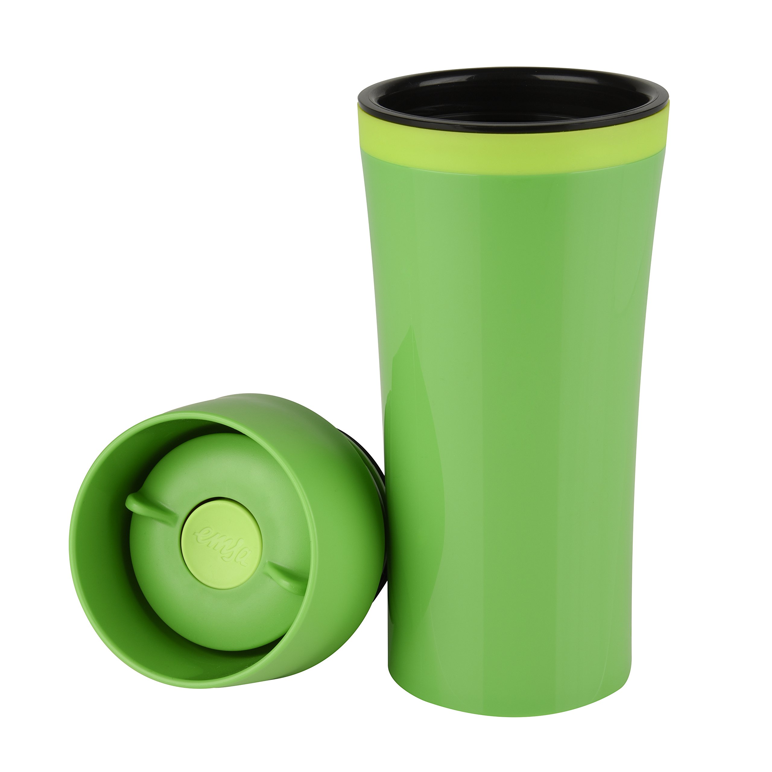 Emsa Thermo Mug"Travel Mug Fun" 12.2 fl oz In Dark Green/Green, Buy