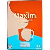 MAXIM SUPREME GOLD COFFEE - 100pks