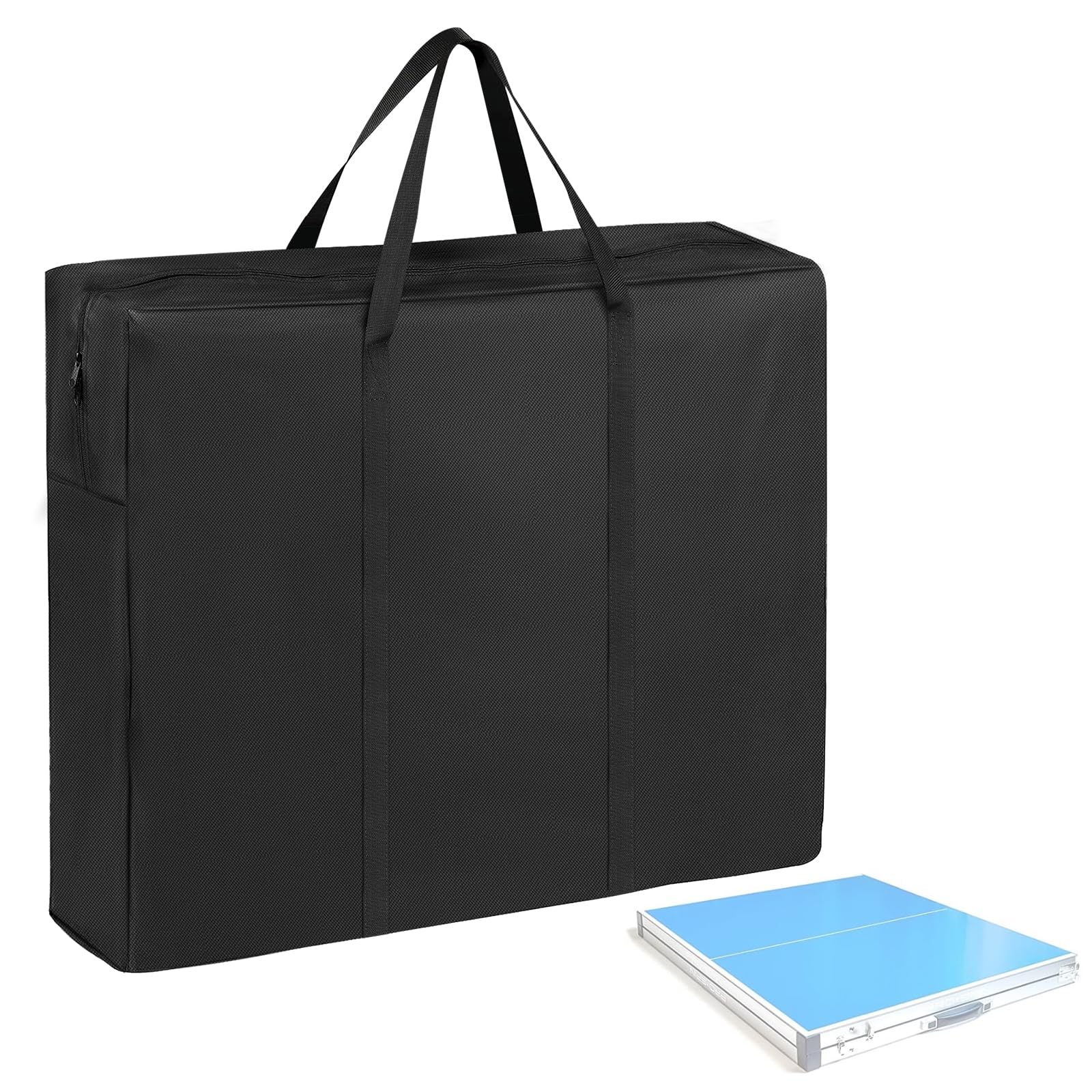 Photo 1 of Loenel Folding Ping Pong Table Storage Bag, Portable Carry Bag for 6 x 3 FT Foldable Table Tennis Table - 37" D x 5" W x 37" H