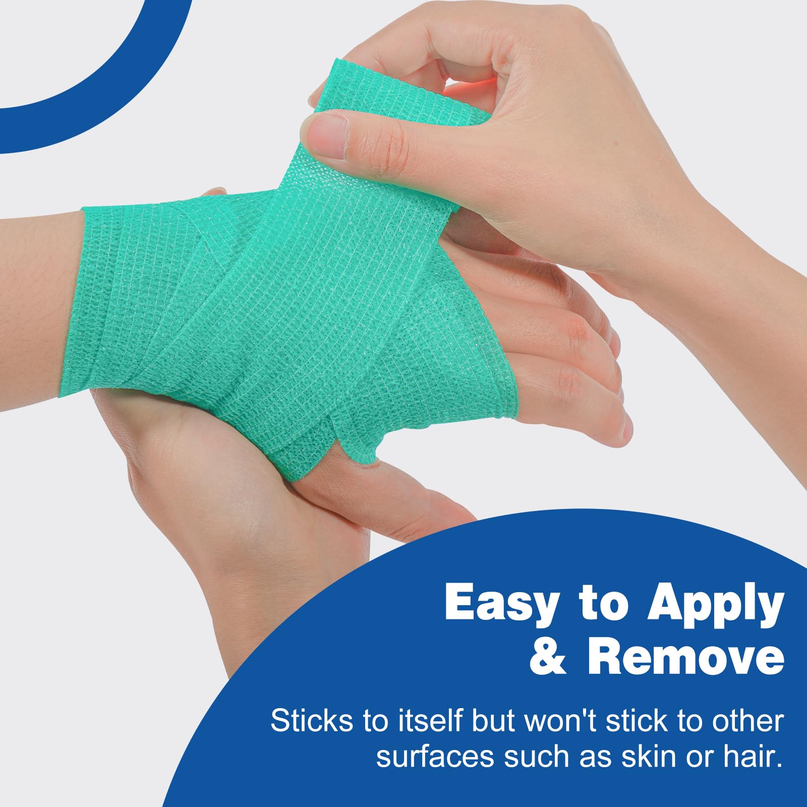 AZEN 16 Pack Self Adhesive Bandage Wrap, 2