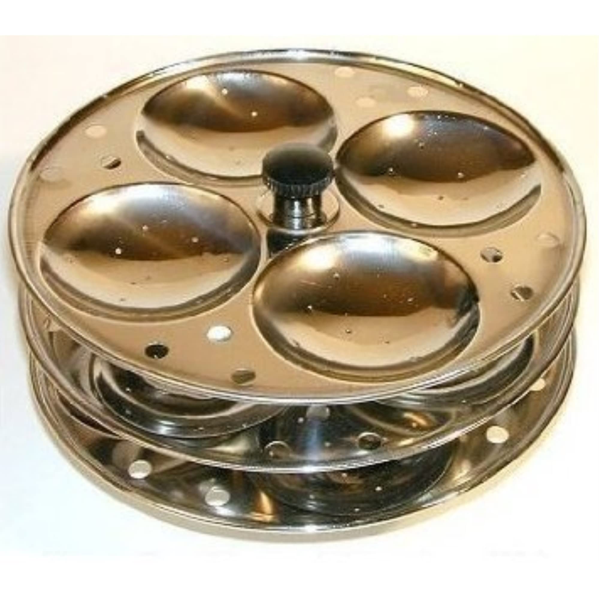 Indian Idli (Rice Cake) Steamer
