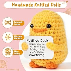 MBL Inspirational Crochet Positive Duck