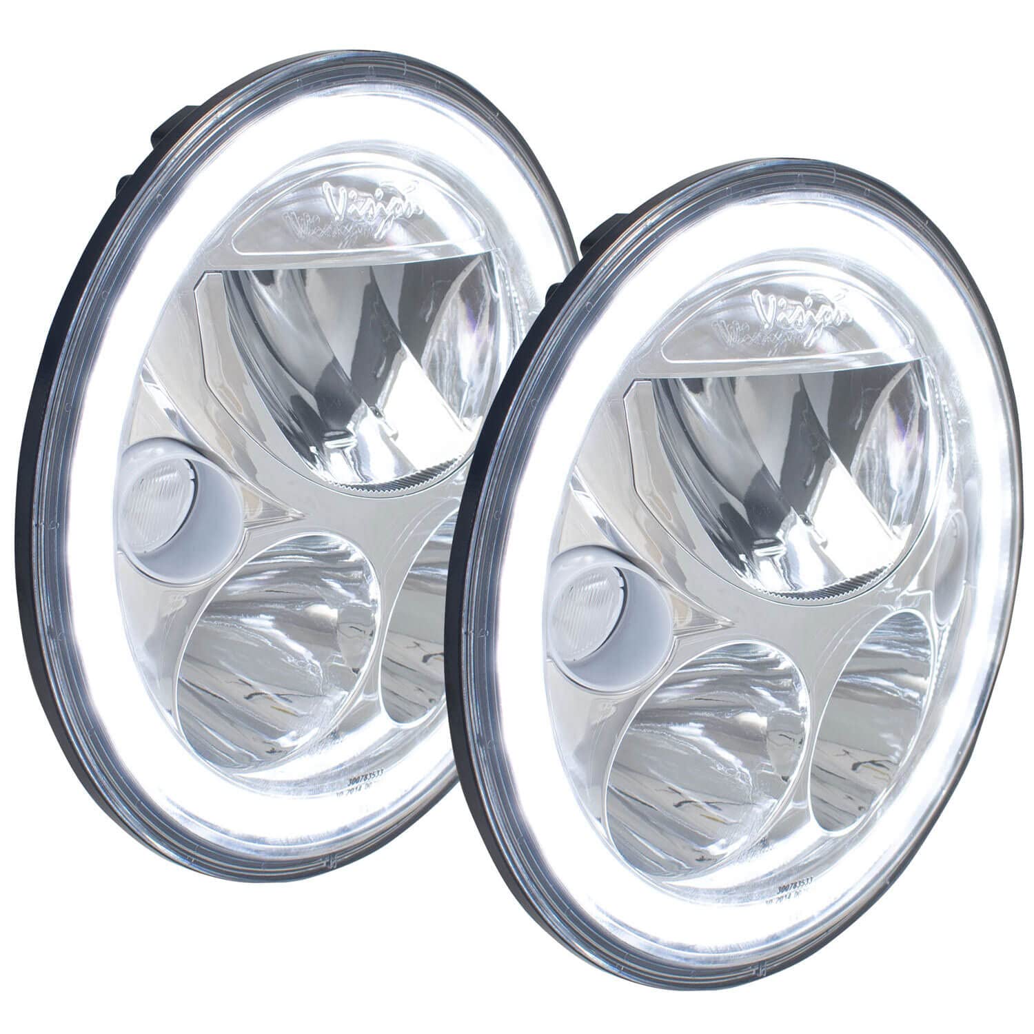 Vision X Lighting (XIL-7RDKIT) 7" Round VX LED