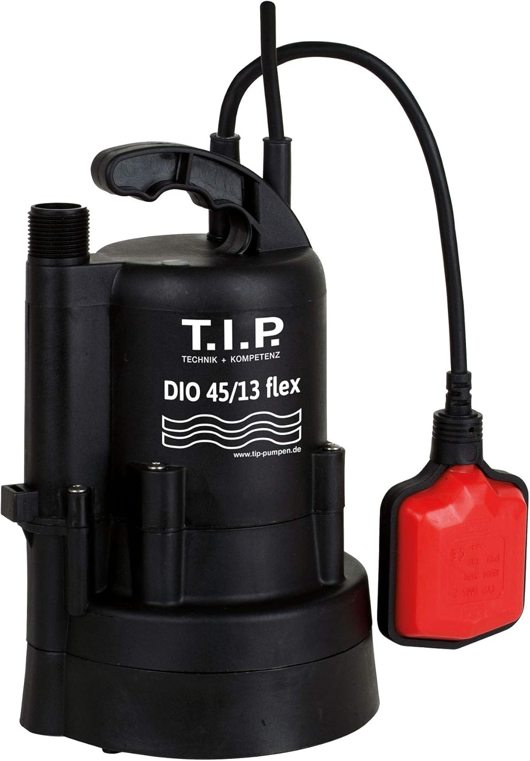 T.I.P. 30263 Regenfasspumpe DIO 45/13, max. Förderhöhe 13 m, 2.700 l/h