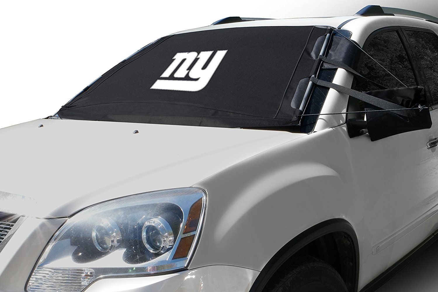 NFL Frost Guard Windshield Cover for Ice and Snow, New York Giants Standard Size Car