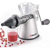 Mueller Masticating Slow-Juicer for-Celery, Wheatgrass, Kale, Spinach, and any other Leafy Greens, Live-Enzyme Cold…