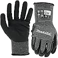 Makita T-04139 Advanced FitKnit™ Cut level 7 Nitrile Coated Dipped Gloves (Small/Medium)