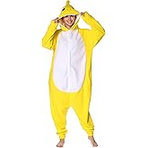 Markest Onesie Unisex Adult Pajamas Animal Blue Shark Cosplay Costume Sleepwear