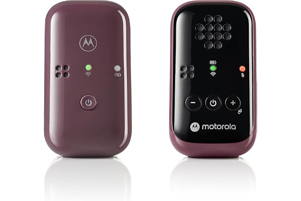 Motorola Nursery PIP12 Baby Monitor Audio Only, Portable and Rechargeable, No WiFi Needed, 1500ft Range HD Sound with Auto Of