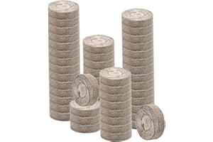 Peat Pellets – 50PCS Seed Starter Pods, 1.2 Inch Compressed Seedling Soil Blocks for Herbs, Flowers, Vegetables, High Germina