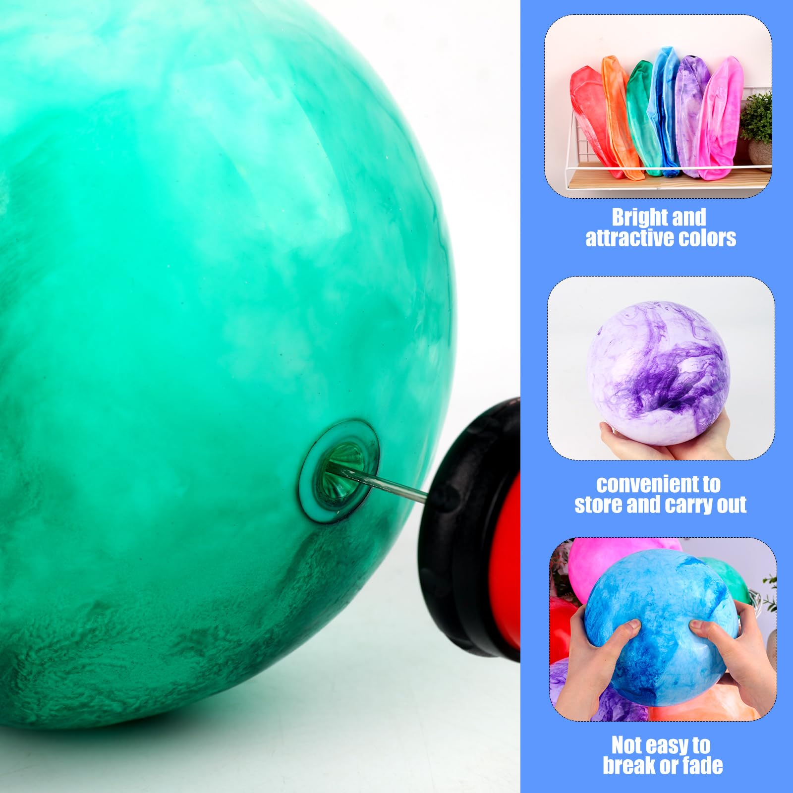 FUTUREPLUSX 6PCS Inflatable Playground Balls, 8.7 Inches Kickball Dodge Ball with Pump, for Kids Indoor and Outdoor Play, Party Favors