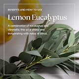 nikura Lemon Eucalyptus Essential Oil 10ml 100% Pure UK Made view 6
