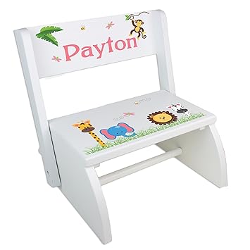 personalized baby stool