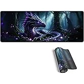 DESKMATEC Dragon XL Gaming Mouse Pad (31.5x11.8) Waterproof 4mm Smooth Desk Mat