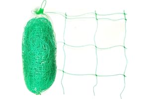 HHTHH Green Trellis Netting 4x100 ft Heavy Duty Garden Netting Polypropylene Plant Support Net for Climbing Vegetables Fruits Flowers