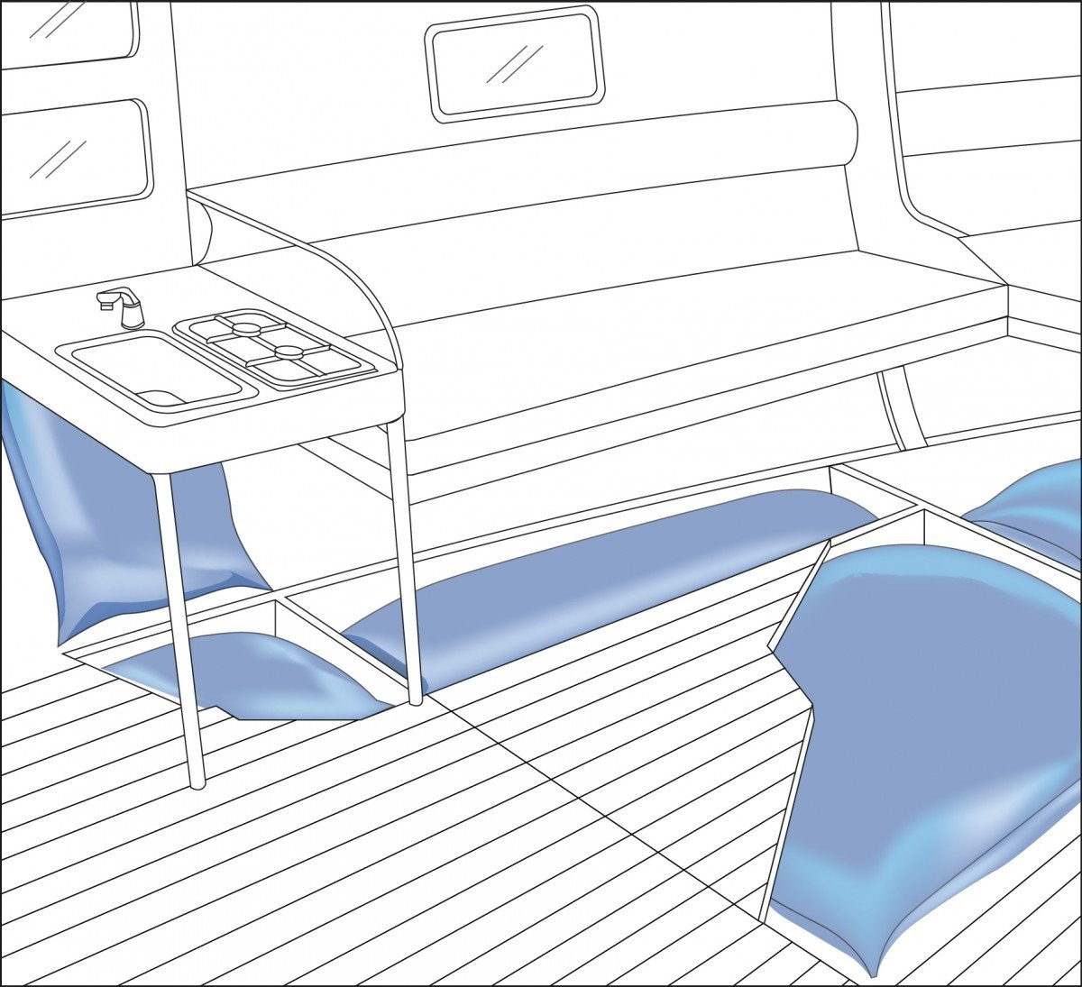 PLASTIMO WATERTANK - 120L, Normal, Standard