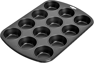 Kaiser Inspiration Muffinform für 12 Muffins oder Cupcakes, Muffin Backblech 38 x 27 cm, Standardgröße, Cupcake Form, Muffinblech antihaftbeschichtet