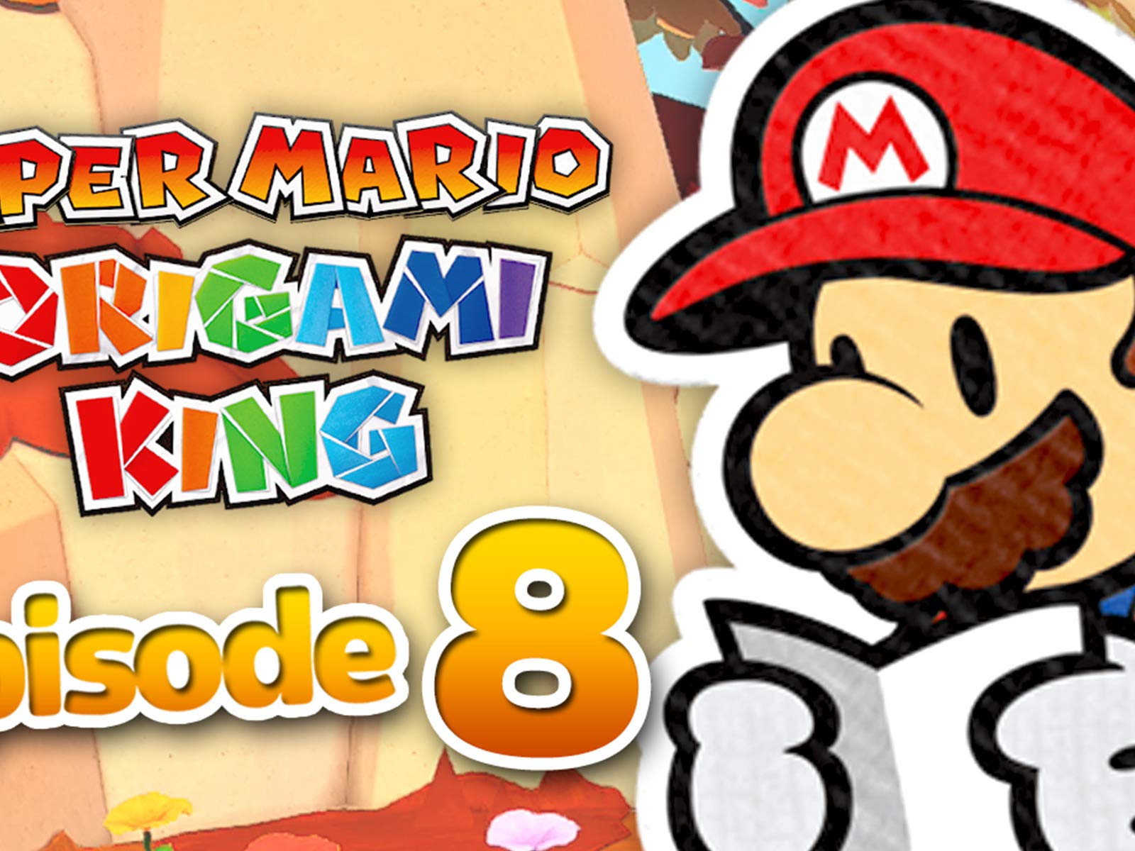 paper mario origami king eddy river Origami eddy river king Tutorial