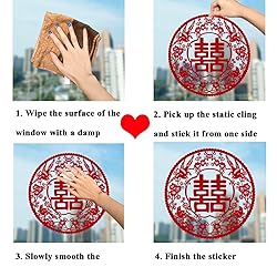 20PCS Chinese Wedding Decoration Double Happiness