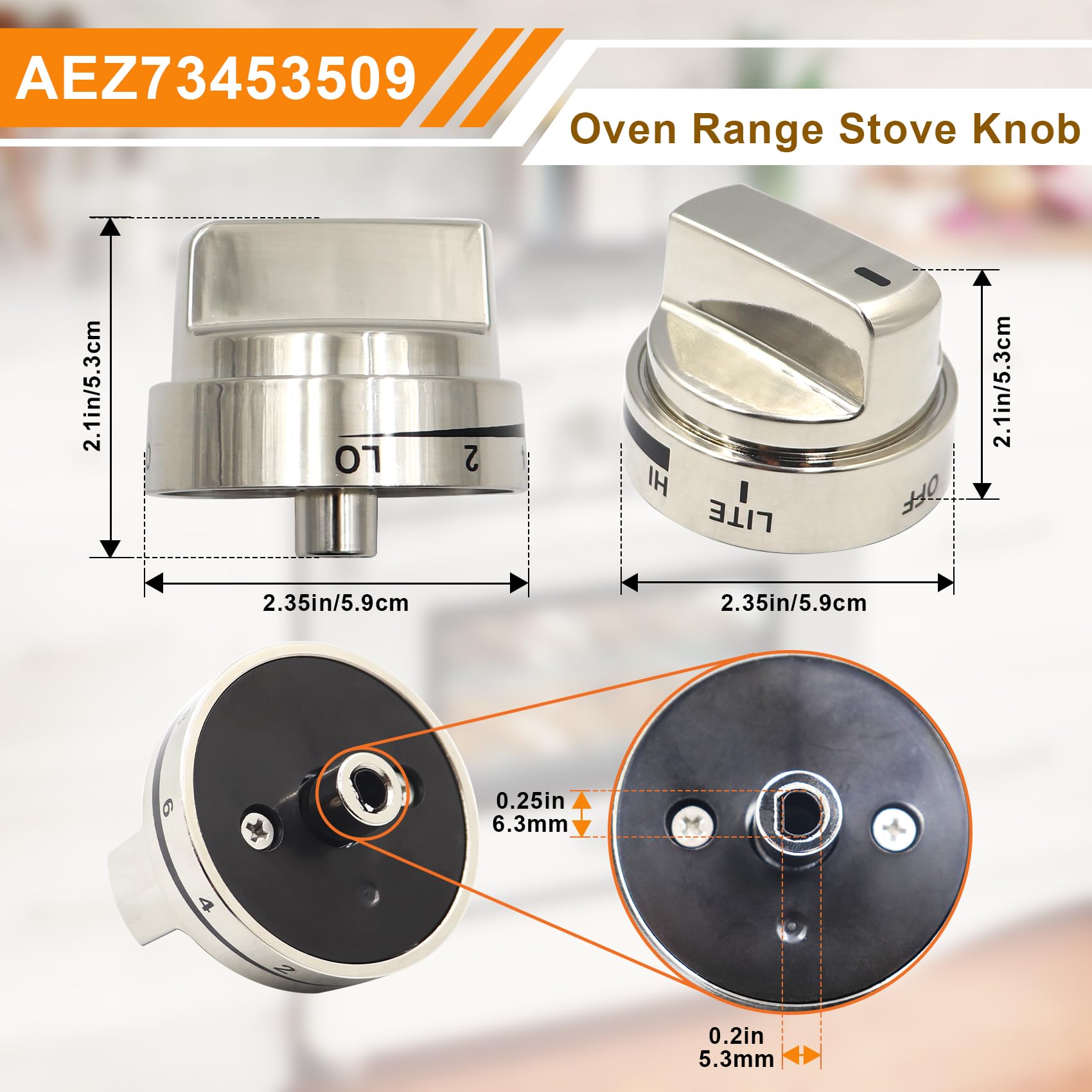 AEZ73453509 lg stove knobs replacements Fit for lg Gas Range/Oven LRG3036ST LRG3095ST LRG3091ST LRG3093ST LRG3035ST LDG3036ST,Replaces AEZ72909008 AP5669773 2347547 PS7321756 3 Ye-ars Warr-anty