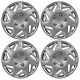 Custom Accessories 96903 Hubcaps Silver 17" Wheel