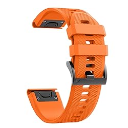 NotoCity Compatible Fenix 5X Band 26mm Width Soft