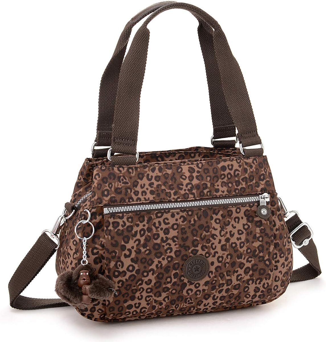 Kipling Orelie, Women’s Bag, Multicolour (Mixed Cheetah B), 31x20.5x12