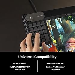 HUION Keydial Mini Bluetooth Programmable Keypad