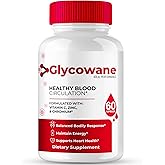 Glycowane Capsules, Official Glycowane Advanced Blood Formula Supplement Pills - Maximum Strength, All Natural Healthy Circulation & Stable Levels, Premium Glyco Wane Health Reviews (60 Capsules)