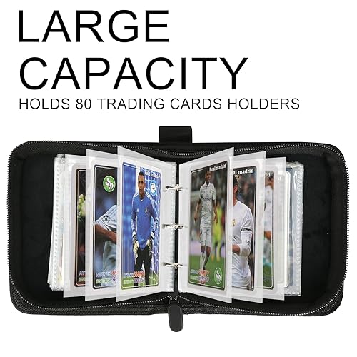 4x6 index card binder MoKo 4 Pocket Trading Card Binder, Card Protectors Binder Sheet Storag –  Mokodirect