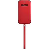Amazon.com: Apple iPhone 12 Mini Leather Sleeve with MagSafe