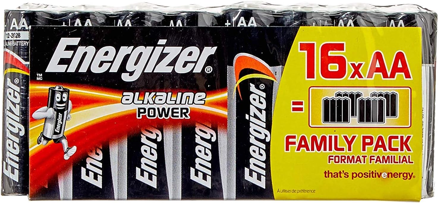 Energizer AA Batteries, Alkaline Power Double A Amazon.co.uk Electronics