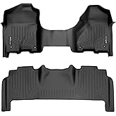 MAXLINER Floor Mats 2 Row Liner Set for 2012-2012 Ram 2500
