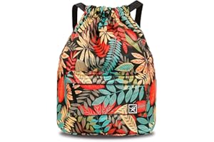 Risefit Waterproof Drawstring Bag, Gym Bag Sackpack Sports Beach Backpack for Men Women