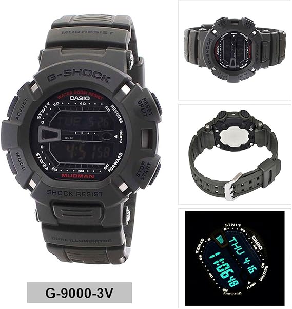 g shock mudman g 9000
