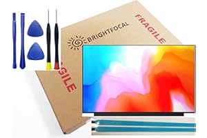 BRIGHTFOCAL New Screen Replacement for Lenovo Ideapad Slim 1-14AST-05 14.0 Non-Touch HD WXGA 1366 x 768 Slim Matte LCD LED Display with Tape and Tool