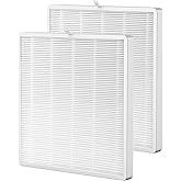 Ontheone E-300L True HEPA Replacement Filter Compatible with MOOKA and MOOKA FAMILY E-300L Air Cleaner Purifier for Large Room, True HEPA Filter 2 Pack