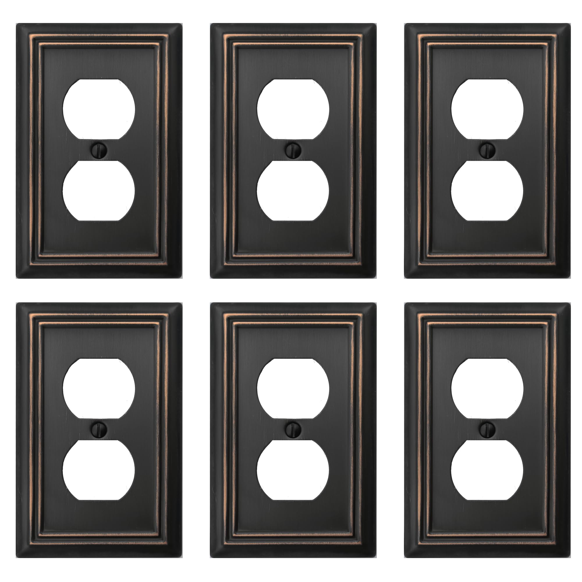 OKAWYC Single Duplex Outlet Light Switch Cover