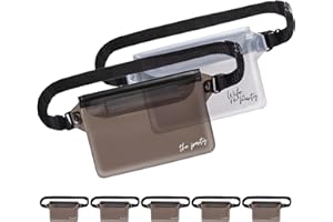 POP FIZZ DESIGNS Waterproof Bachelorette Party Fanny Pack Set (7 Pack - Black) 1 “Wife of the Party” Bride Fanny Pack and 6 “The Party” Bachelorette Fanny Packs | Bachelorette Party Favors I Bachelorette Gifts