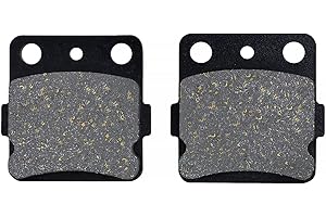 AHL Rear Brake Pads for Yamaha Wolverine 350 YFM350 YFM 350 1995-2004 / YFM 350 1992-2004 / Raptor 350 YFM350 2004 2005 2006 