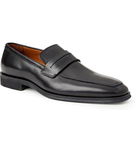 Bruno Magli Pitto Mens 13M Black Leather SlipOn Loafers Dress Shoes MT5402 Italy Amazon.com | Magli by Bruno Magli Men main image 4