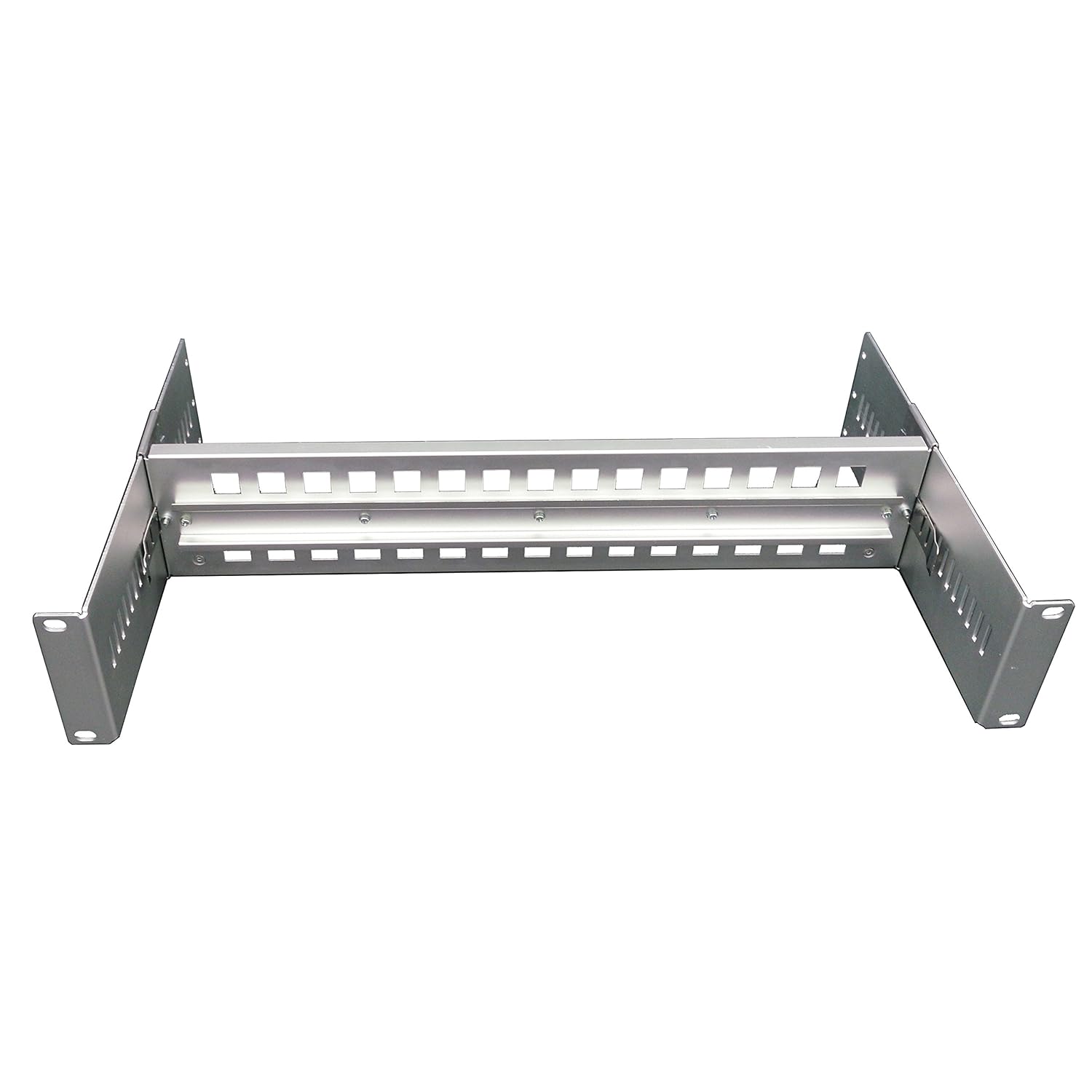 Elink 19inch Rackmount Adjustable DINRail Bracket for Industrial Media Converters,
