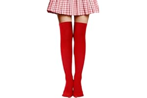 SATINIOR Women Knee High Stockings Thigh High Stockings Halloween Long Socks for Cosplay Party