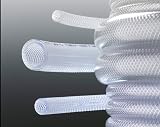 B2C Food Grade PVC Tube Hose Braided Reinforced Air Water Fish Pond Aquarium view 5